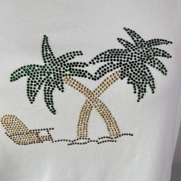 🛳️ Cruise Wear & Co - Cruise into Comfort – 100% Cotton Beach Tee Size L 💐 - Picture 2 of 7